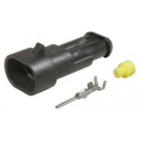 Superseal Male 2 Way Connector