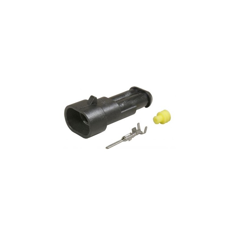 Superseal Male 2 Way Connector