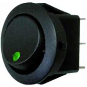 Rocker Switch - Green LED