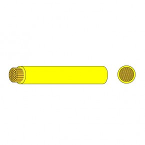 Yellow Thinwall Cable
