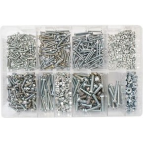 500 Assorted BA Screws & Nuts