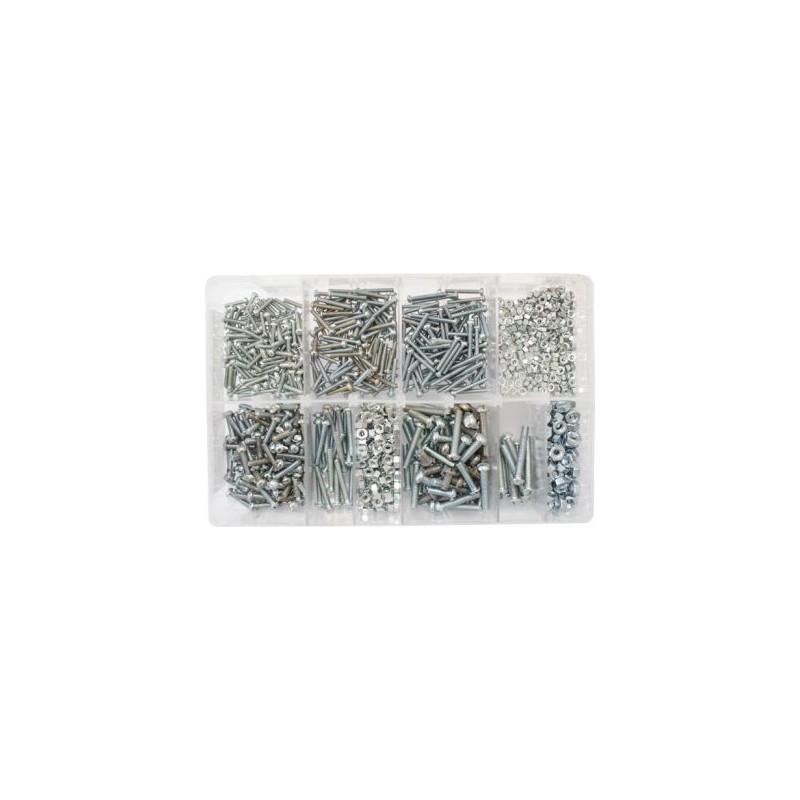 500 Assorted BA Screws & Nuts
