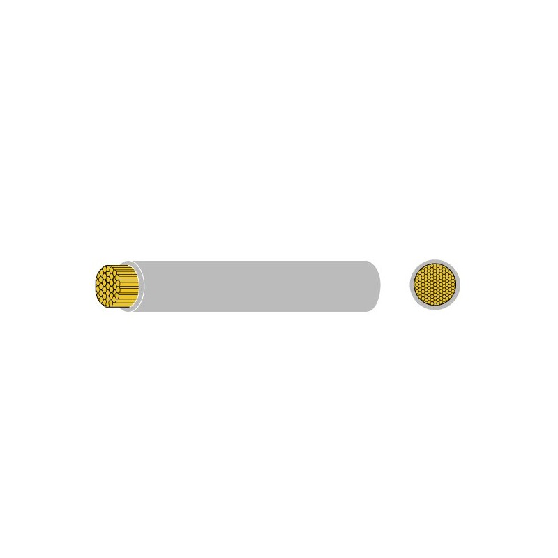 Grey Thinwall Cable