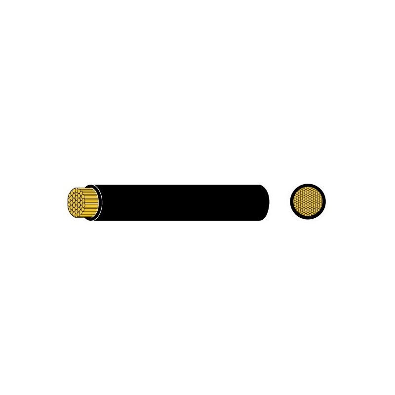 Black Thinwall Cable