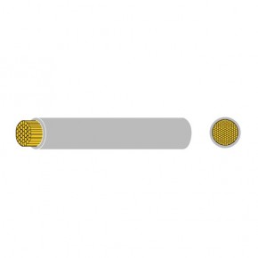 Grey Thinwall Cable