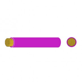 Purple Thinwall Cable