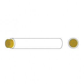 White Thinwall Cable