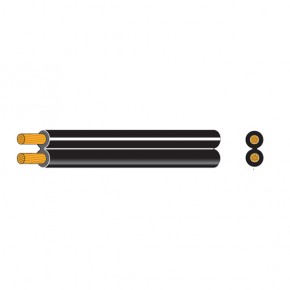 Stereo Speaker Twin Cable