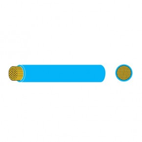 Blue Thinwall Cable