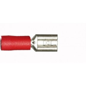 Red Female Spade 4.8mm
