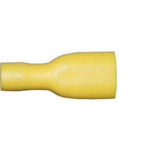 Yellow Female Spade 9.5mm (Insulated)