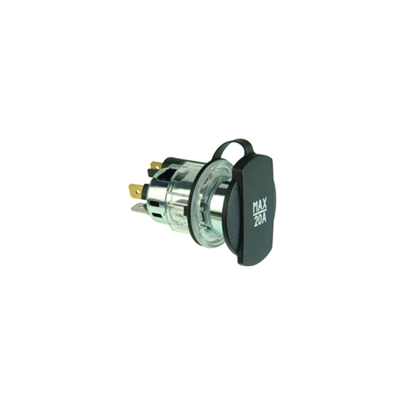 12v Power Socket - Clear Illumination