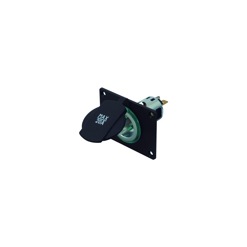 12v Plated Power Socket