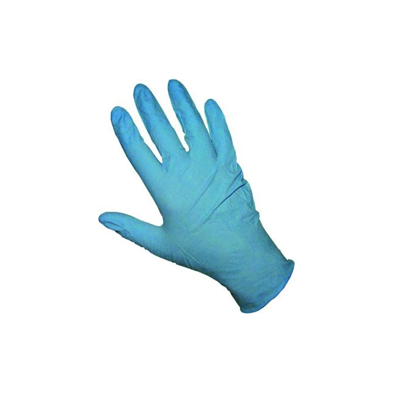 Blue Nitrile Gloves - Powder Free (L)